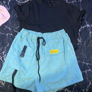 Short and shirt set